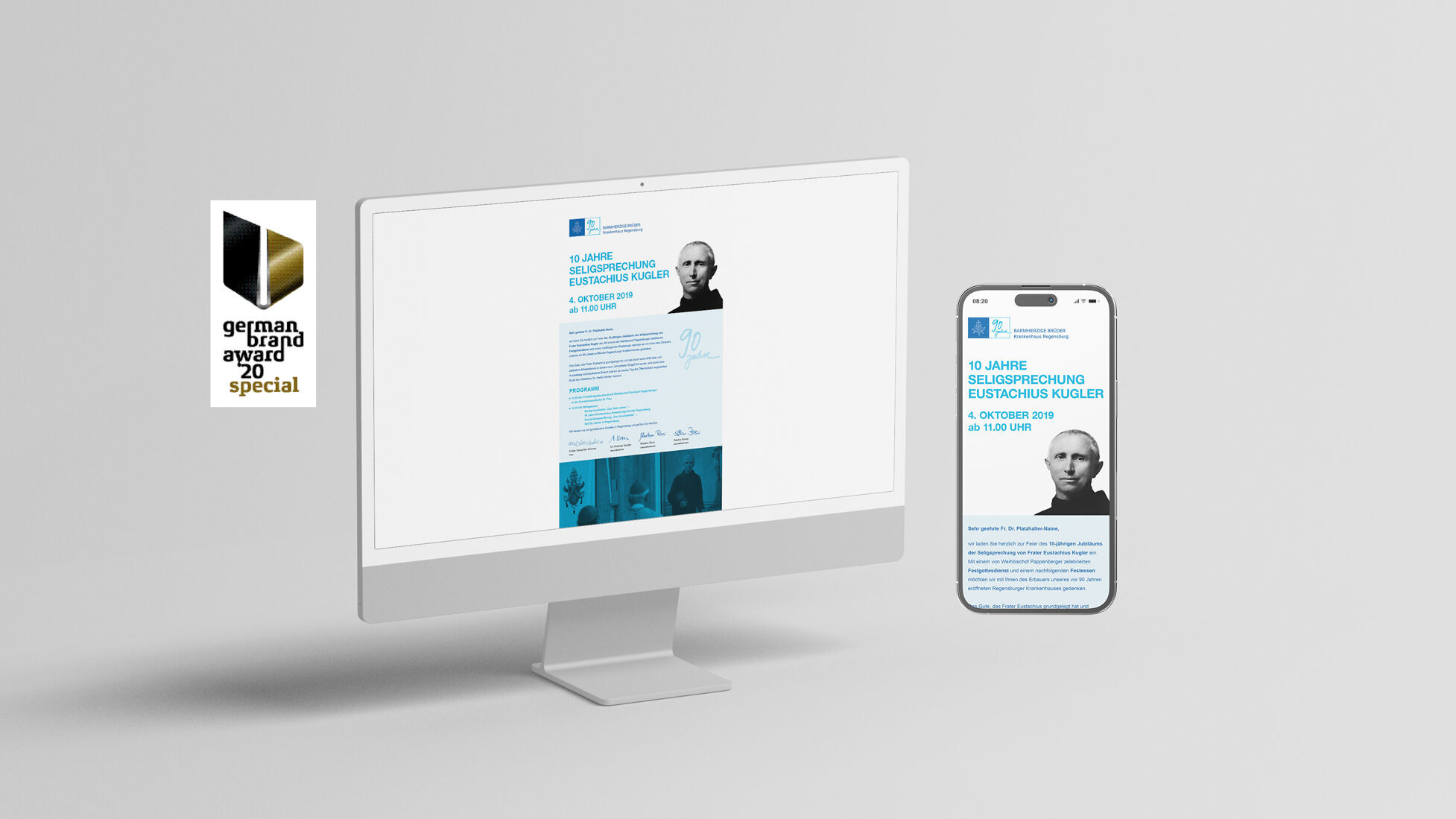 Digitaler Newsletter der Barmherzigen Brüder