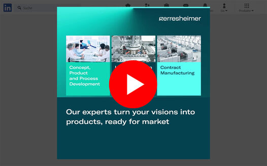 Animationen für LinkedIn | Gerresheimer AG