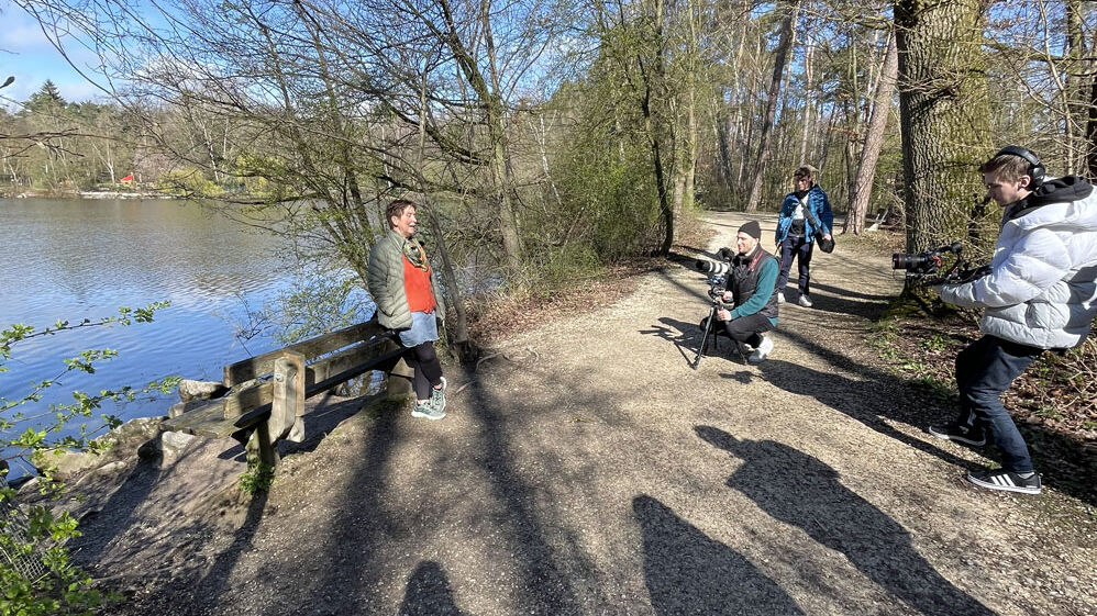 Behind the Scenes | Videodreh am See