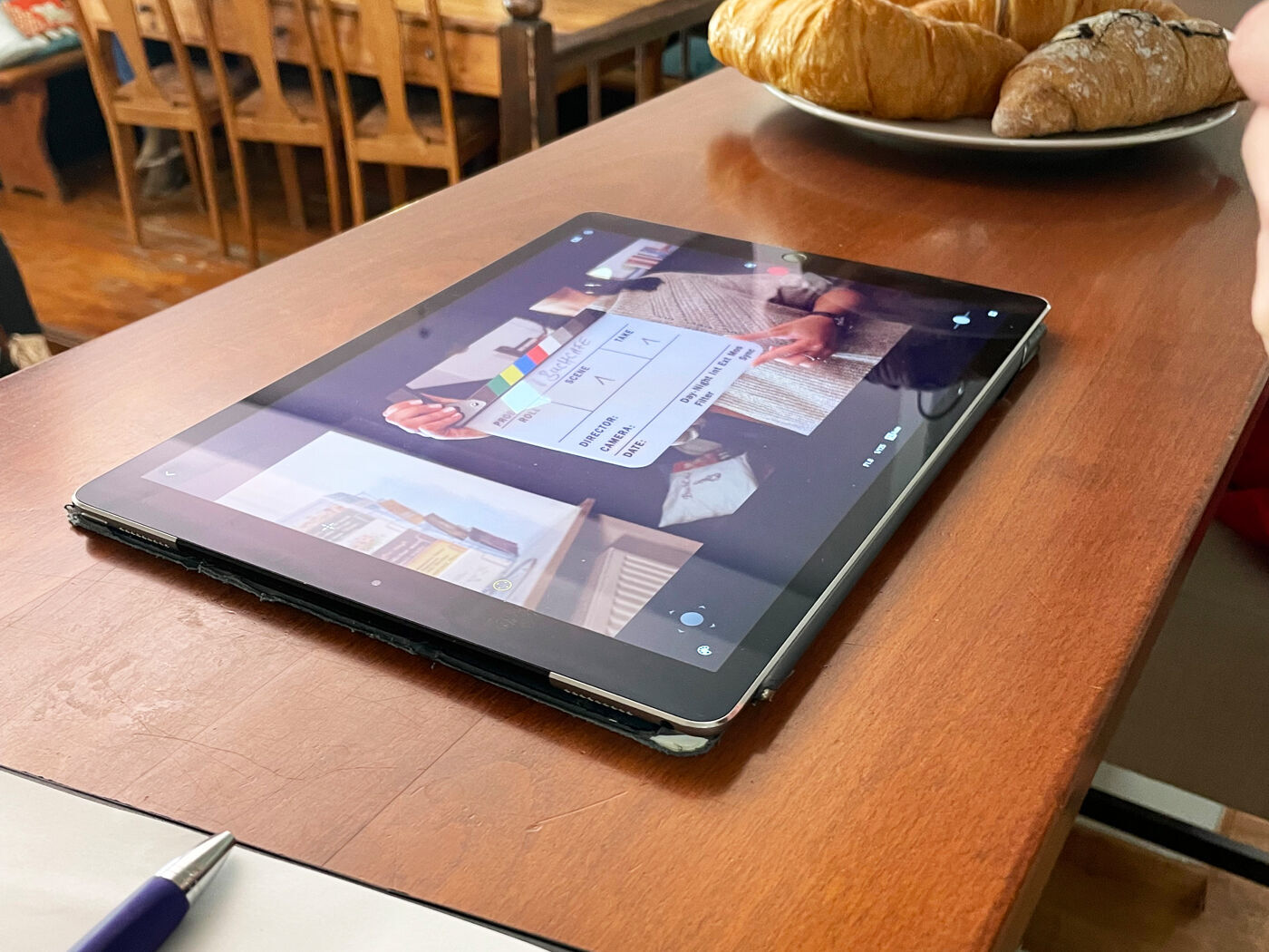 Behind the Scenes | Videodreh Tablet