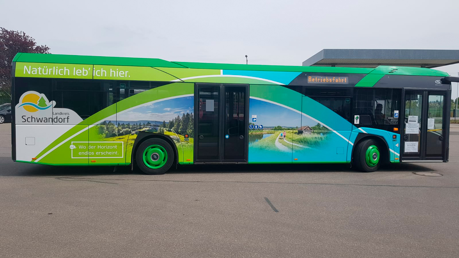 Busbeklebung Landkreis Schwandorf