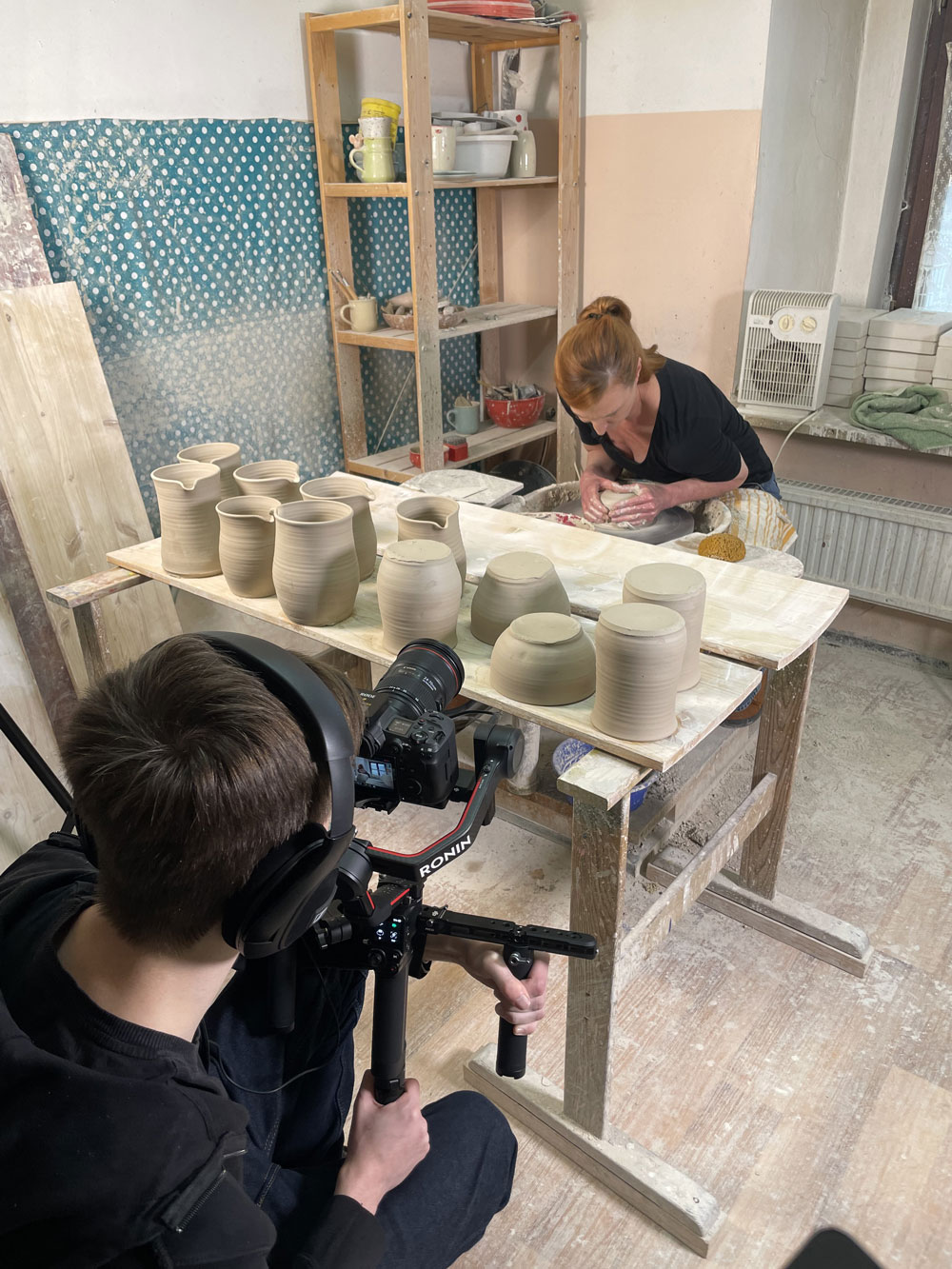 Behind the Scenes | Videodreh Tonart Tonformung