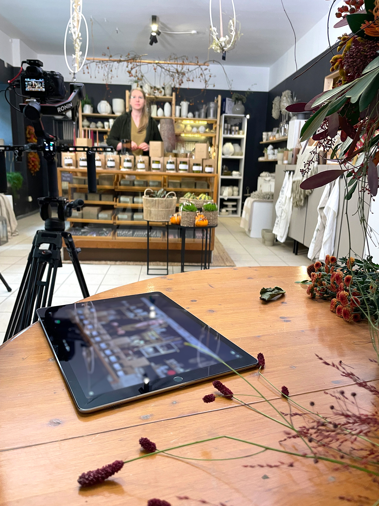 Behind the Scenes | Tablet Werkraum